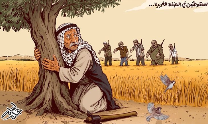 المستوطنين في الضفة الغربية
